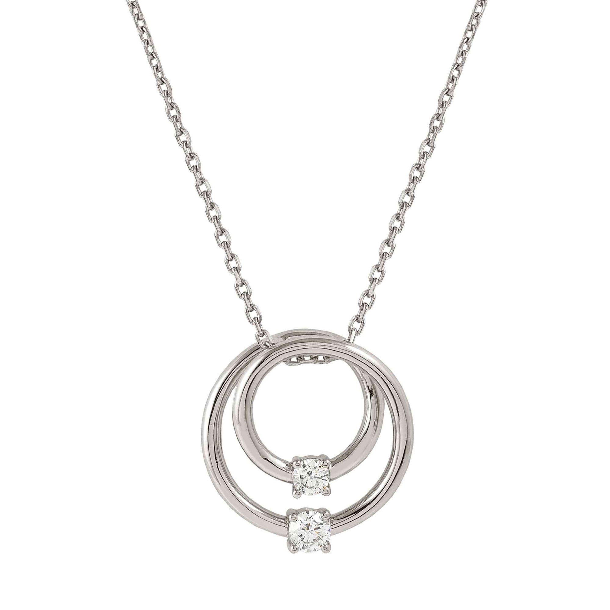 Nomination Sterling Silber 241708 53 - Kreis - rhod. Collier - Cosmiclove 40-44 cm – Ansicht 2