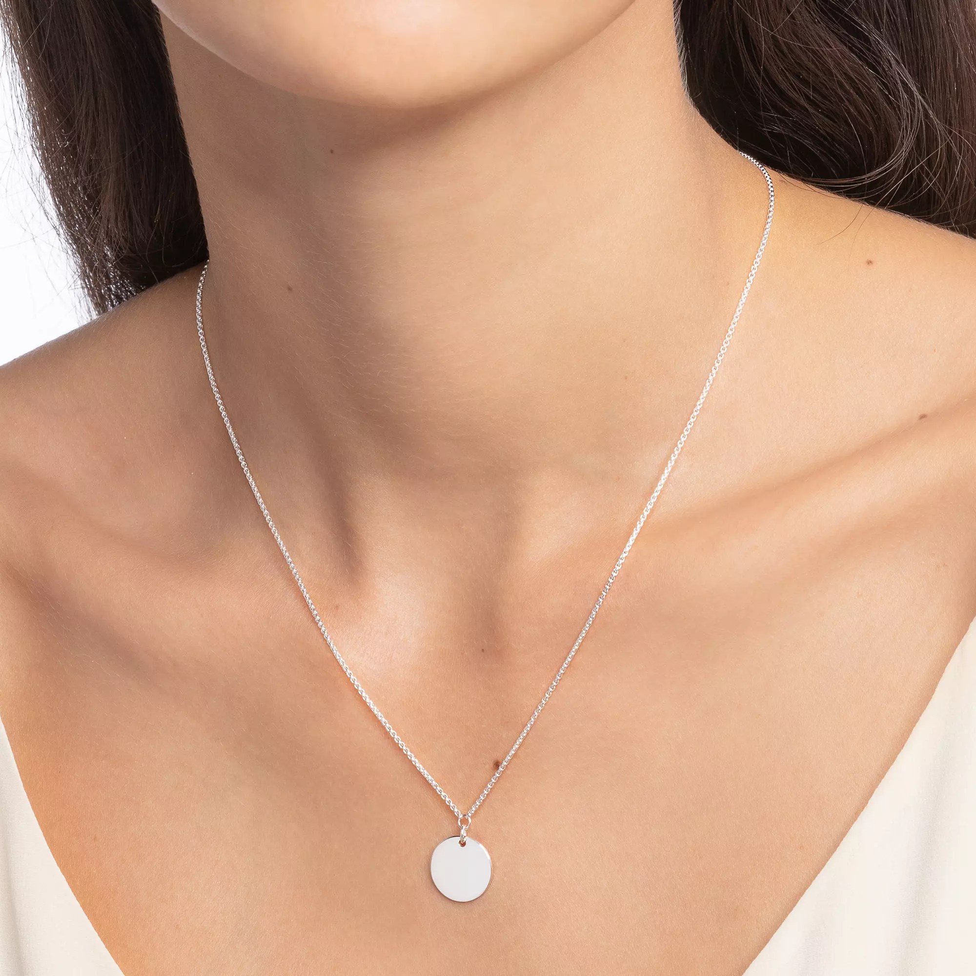 Thomas Sabo Kette mit Coin silber – 40–45 cm – Ansicht 2
