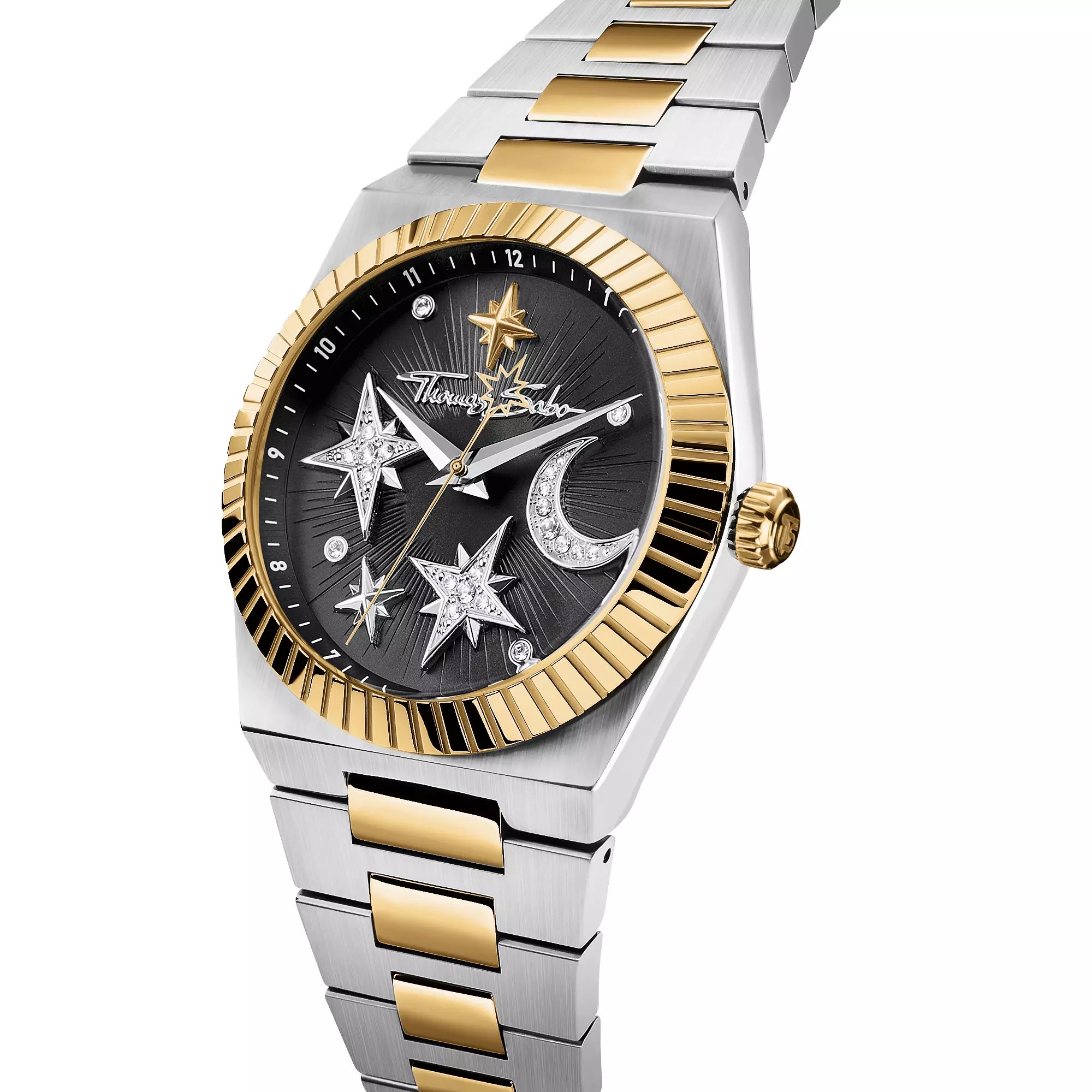 Thomas Sabo Uhr WA0465-291-203 Mond und Sterne - Edelstahl - 39 mm – Ansicht 3