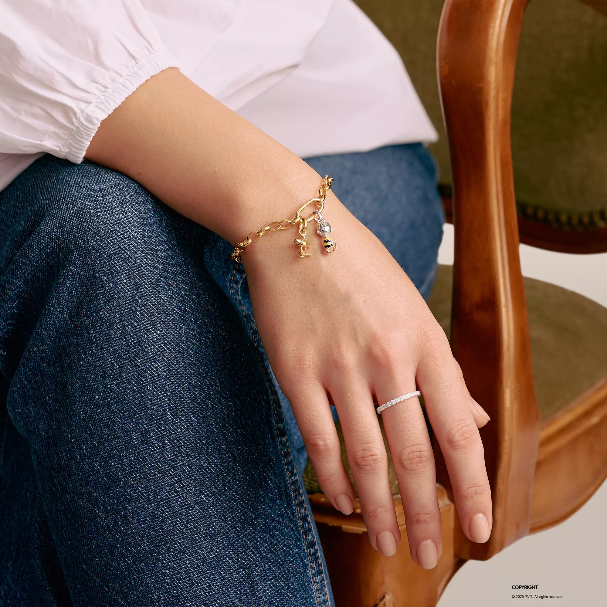Thomas Sabo Connect - Peanuts Charlie Brown - Charm mit Öse – Ansicht 3