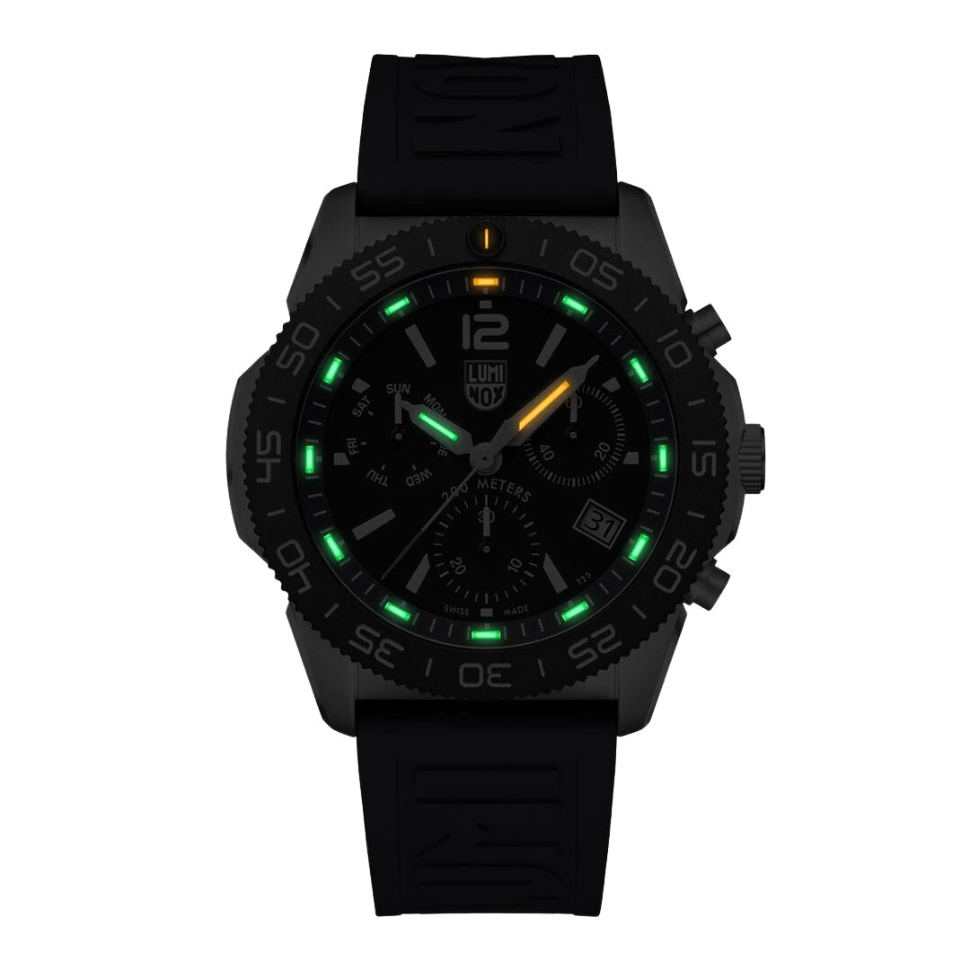 Luminox Uhr PACIFIC DIVER CHRONO 3140 SERIES - XS.3143 - 44 mm - Ziffernblatt Schwarz – Ansicht 2