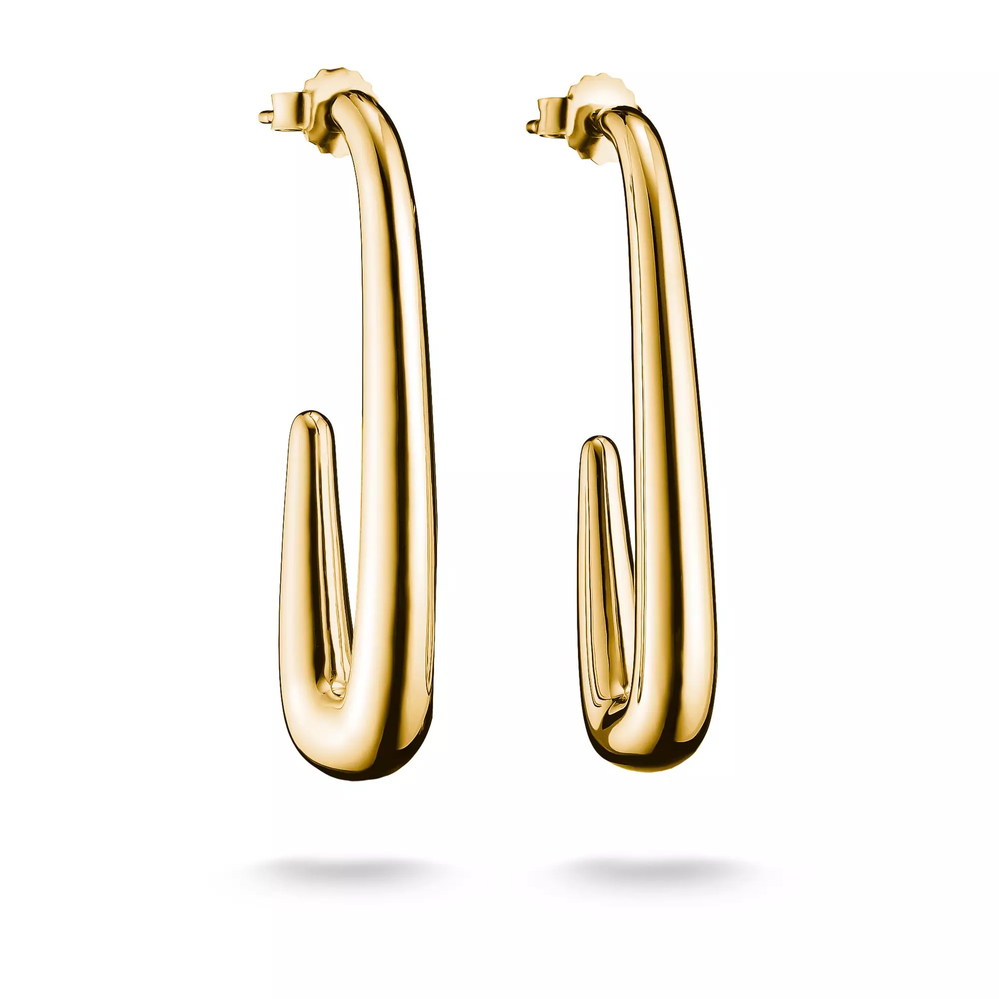 Thomas Sabo Ohrringe – vergoldet – 41,5 mm hoch – Ansicht 2