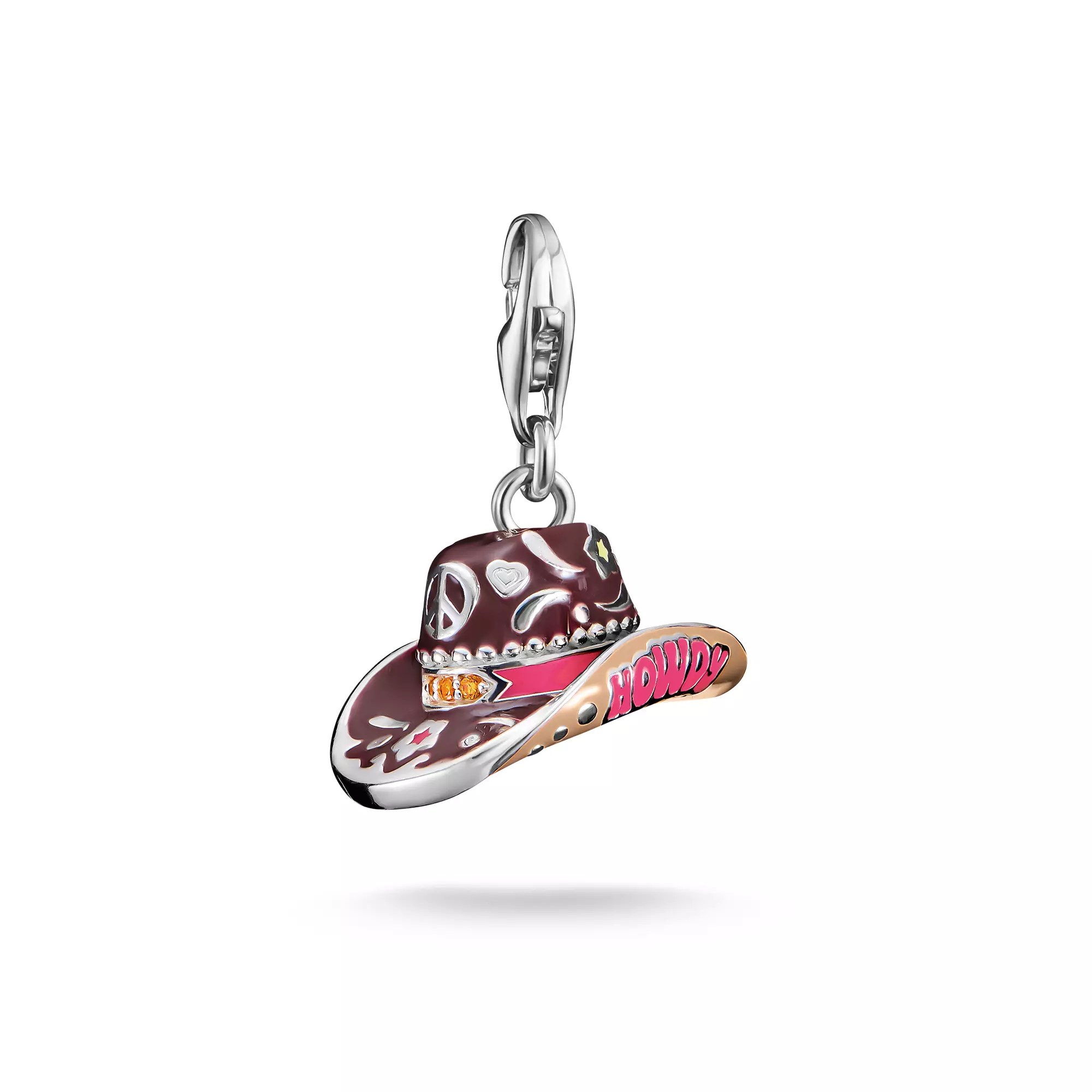 Thomas Sabo Charm-Anhänger - Cowboy-Hut BUNT - As We Are – Ansicht 2