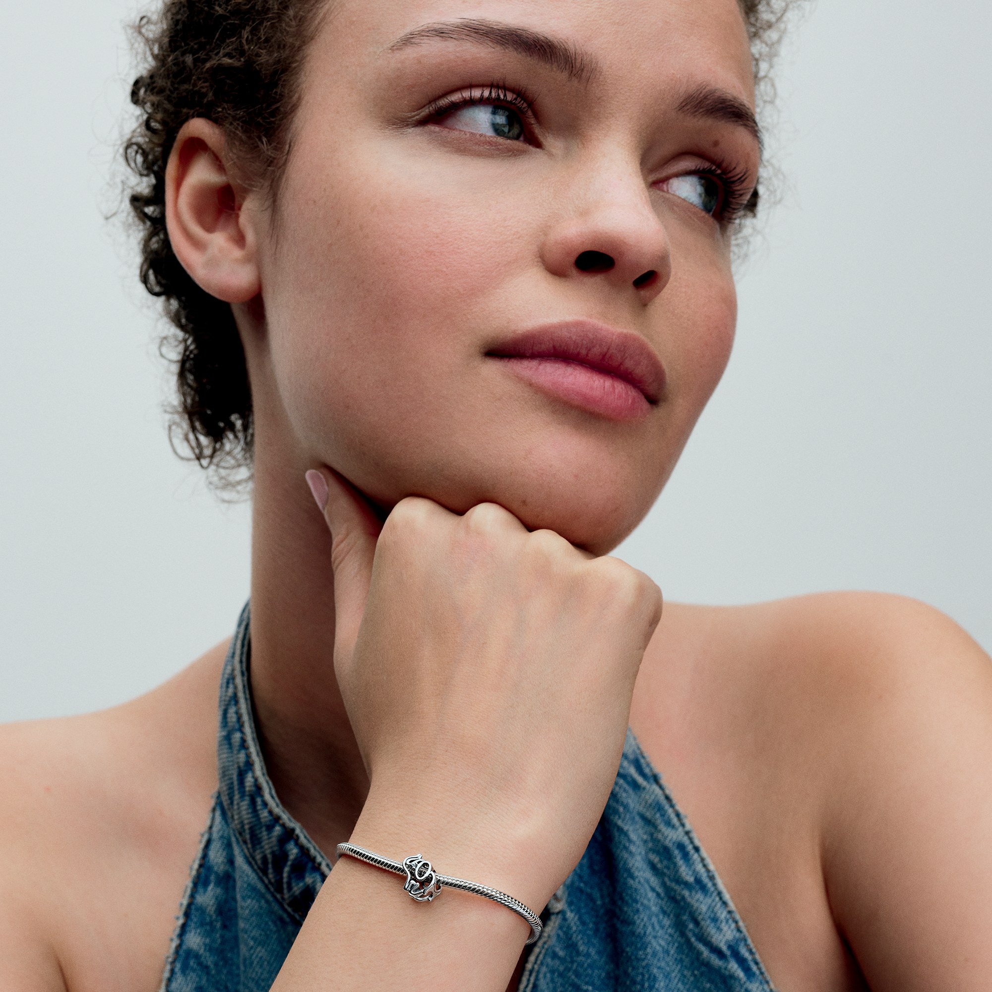 Pandora Offen gearbeitetes Elefanten Charm - Sterling Silber - Zirkonia klar – Ansicht 5