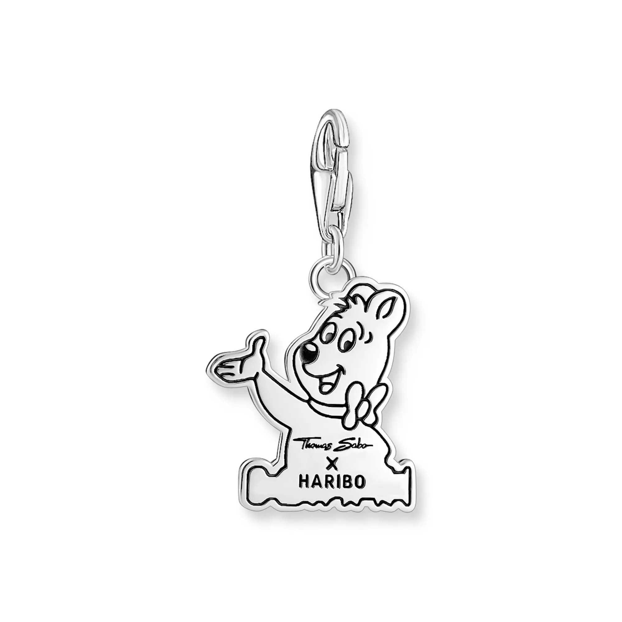 Thomas Sabo Charm-Anhänger HARIBO - Goldbär - Silber gesch. & Kaltemail - mehrfarbig – Ansicht 2