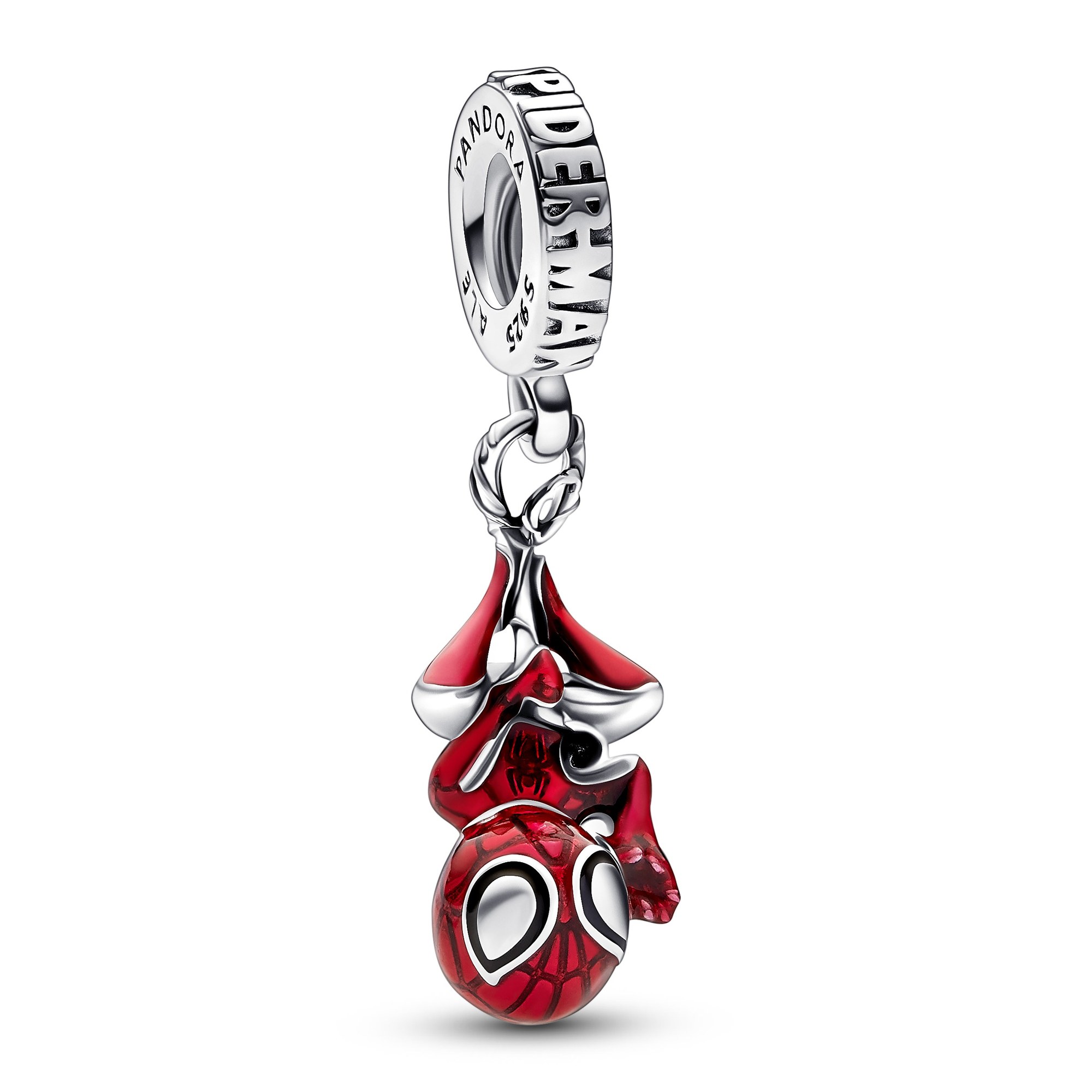 Pandora Marvel Spider-Man charm - Sterling Silber - Emaille - Mehrfarbig