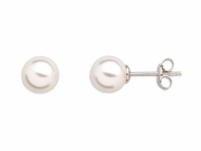 Xenox Sterling Silber Ohrringe XS5130 PEARL DREAMS mit glänzenden Perlen in schlichtem Design, ideal für elegante Anlässe und den täglichen Gebrauch, hochwertiger Ohrschmuck von Xenox.