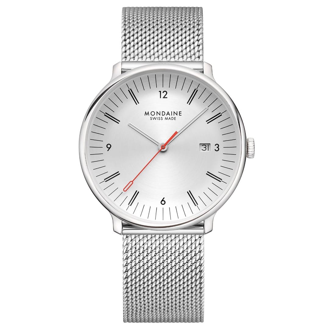 Mondaine Uhr MLE.41210.SM - Doppio - 41 mm – Ansicht 2