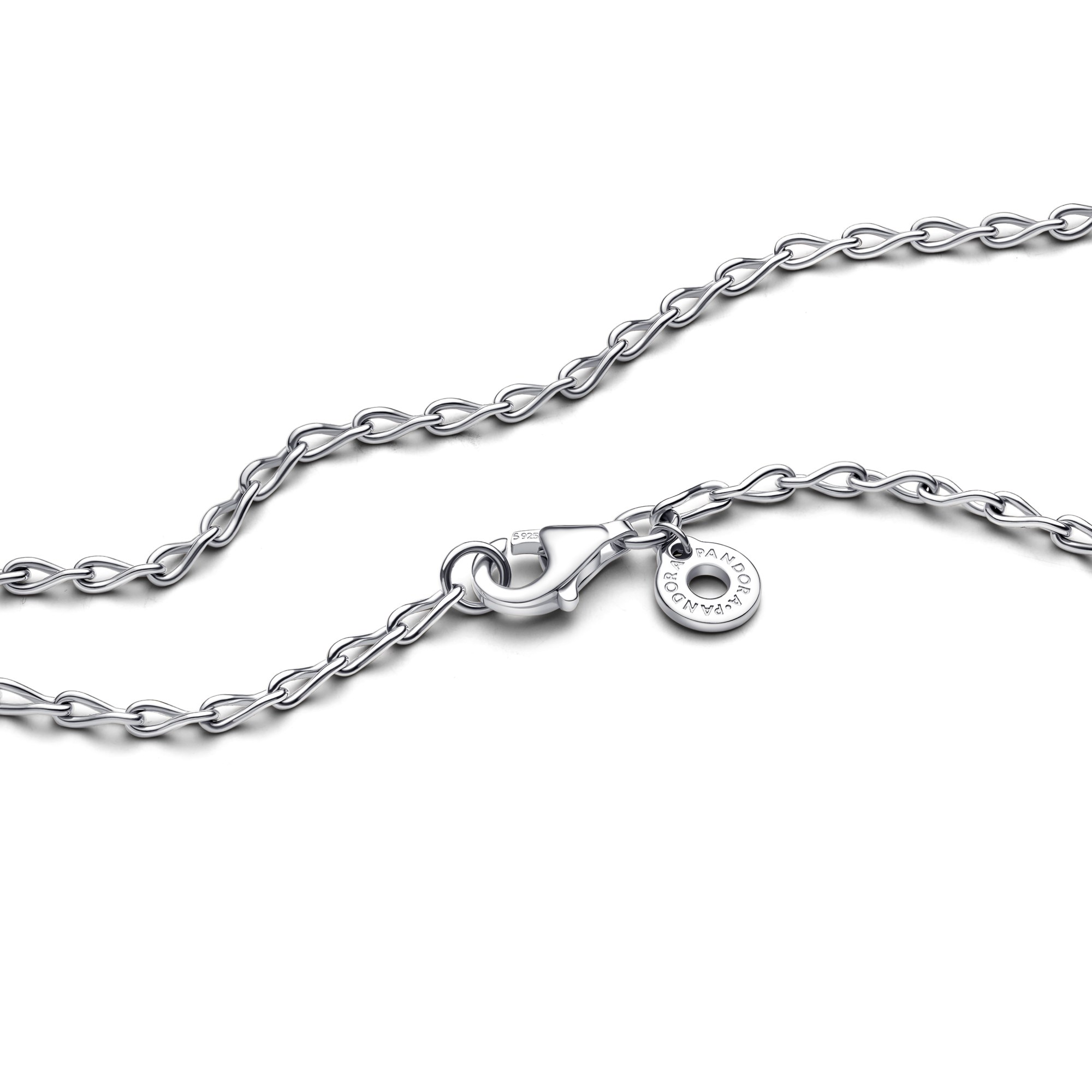 Pandora Unendlichkeitshalskette - Sterling Silber - 50 cm – Ansicht 4
