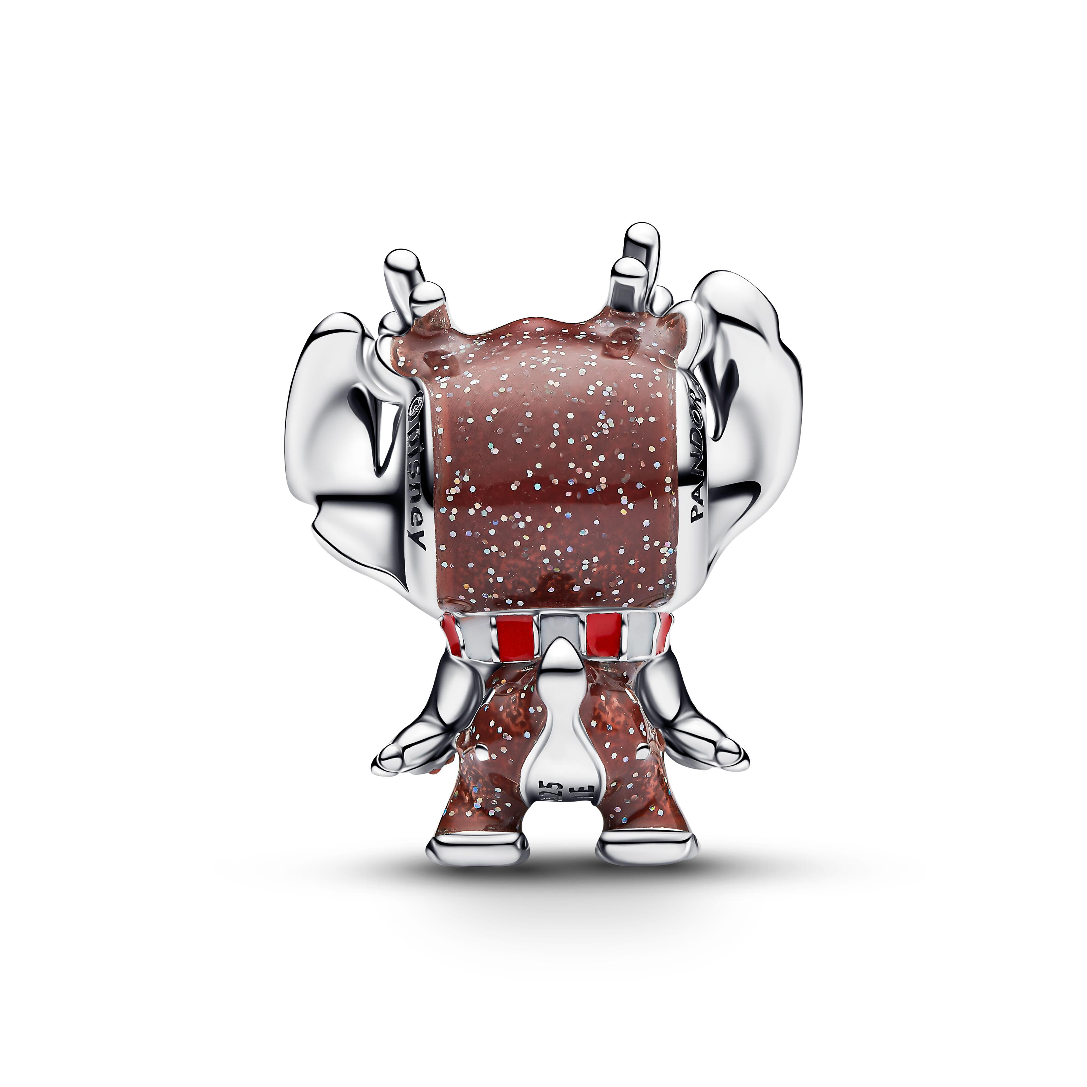 Pandora Disney - Charm Stitch Rentier - Sterling Silber - Emaille braun – Ansicht 2