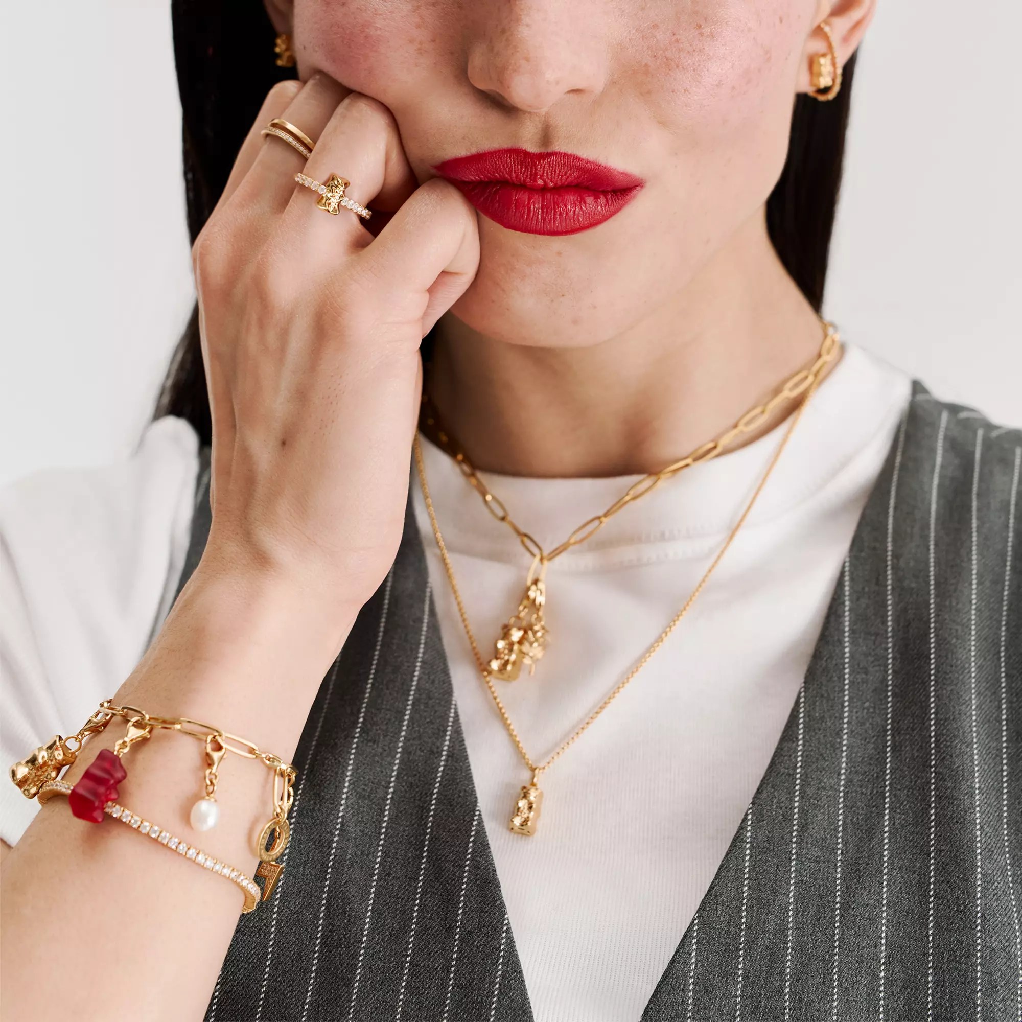 Thomas Sabo Ring - Goldbär Gummibärchen - HARIBO – Ansicht 2