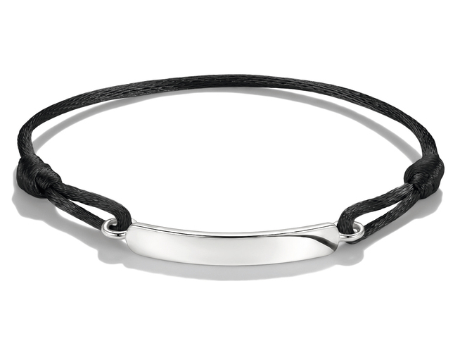 Thomas Sabo Together - A2238-001-11-L24V - Gravur-Armband - 24 cm - Sterling Silber recy. - schwarz