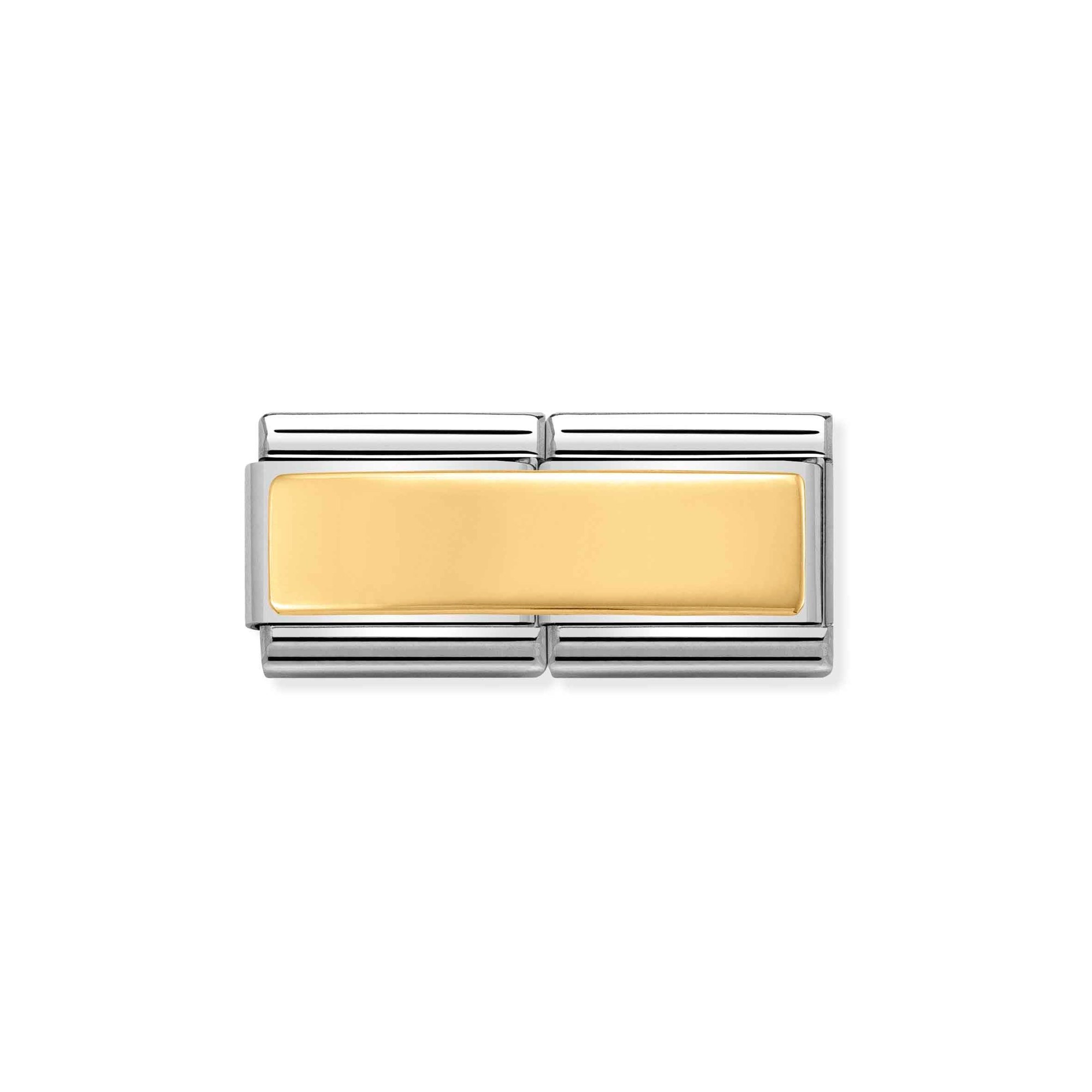 Nomination - 030710 01 Composable DOUBLE Classic - Glatte Plakette