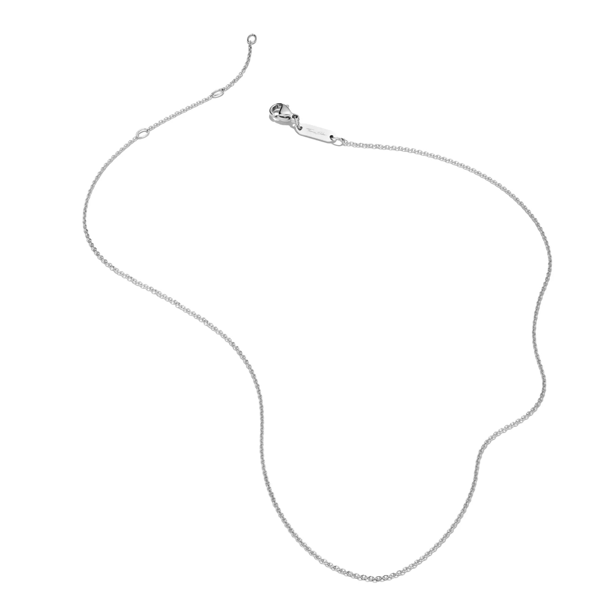 Thomas Sabo Kette - Feinversilbert - 45 cm verstellbar – Ansicht 2
