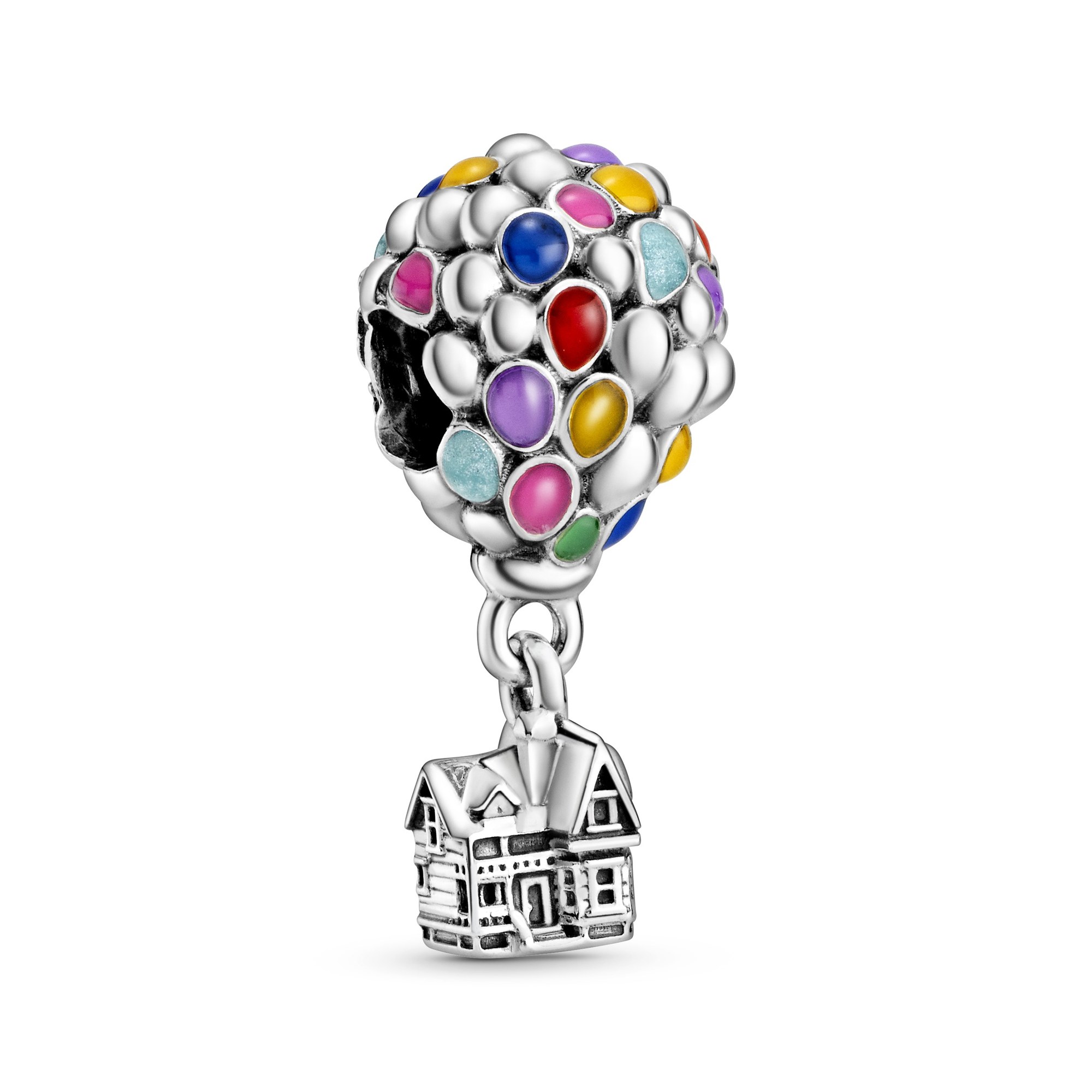 Pandora Disney - Charm - Disney - Up House & Luftballons - Heißluftballon - Silber