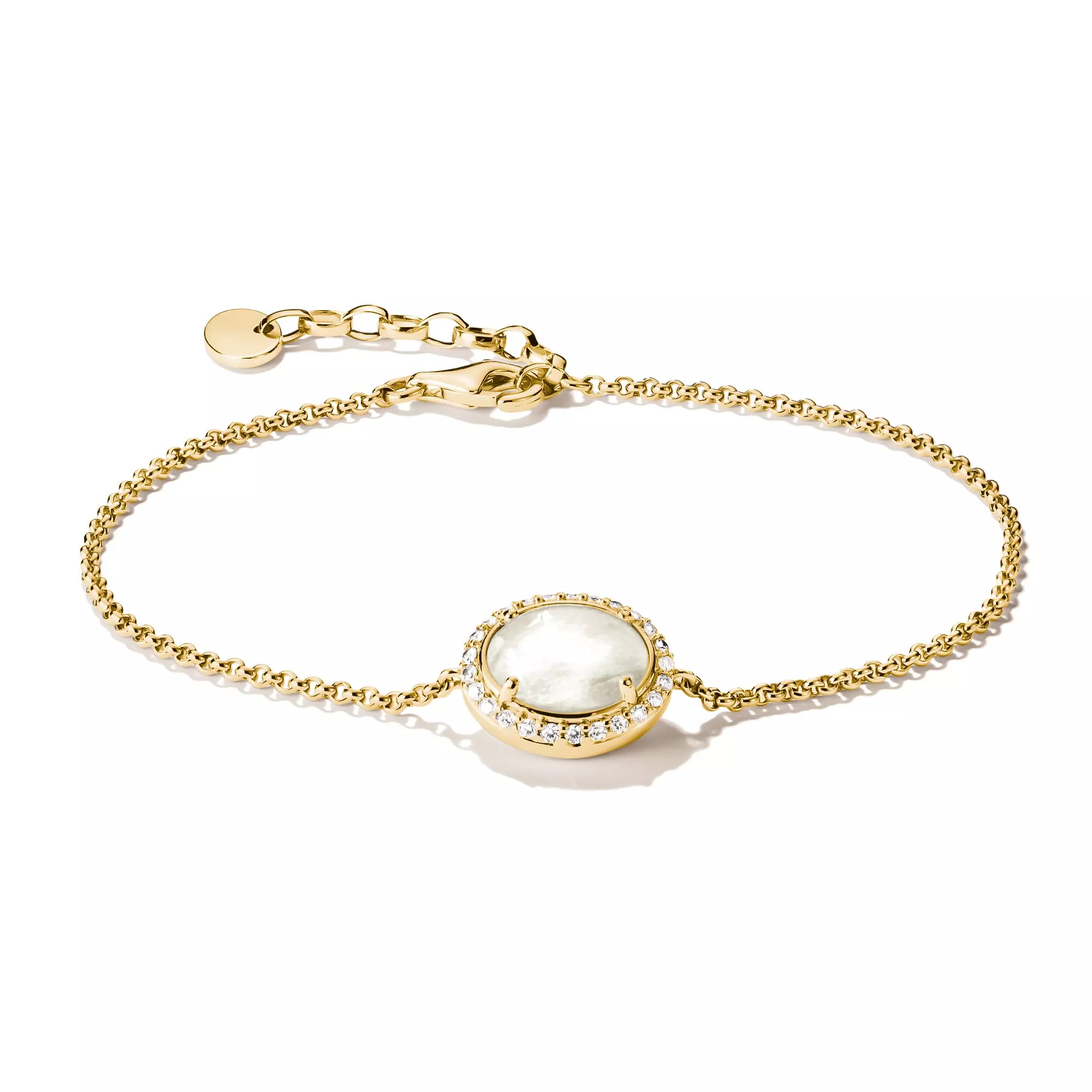 Thomas Sabo Deep Sea - Armband - 19 cm - 18K Gelbgold-Vergoldung – Ansicht 2