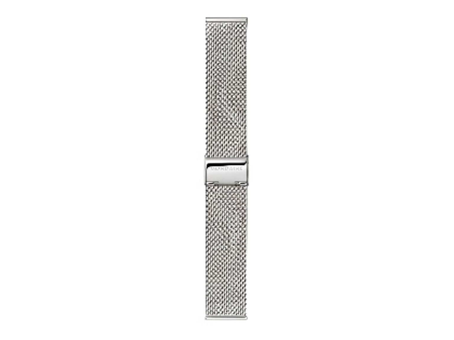 Metallarmband FMM.8920.STEM.6.K von Mondaine in poliertem Edelstahl, 20 mm breit, klassisches Milanaise-Design, ideal als Ersatz für Uhren.