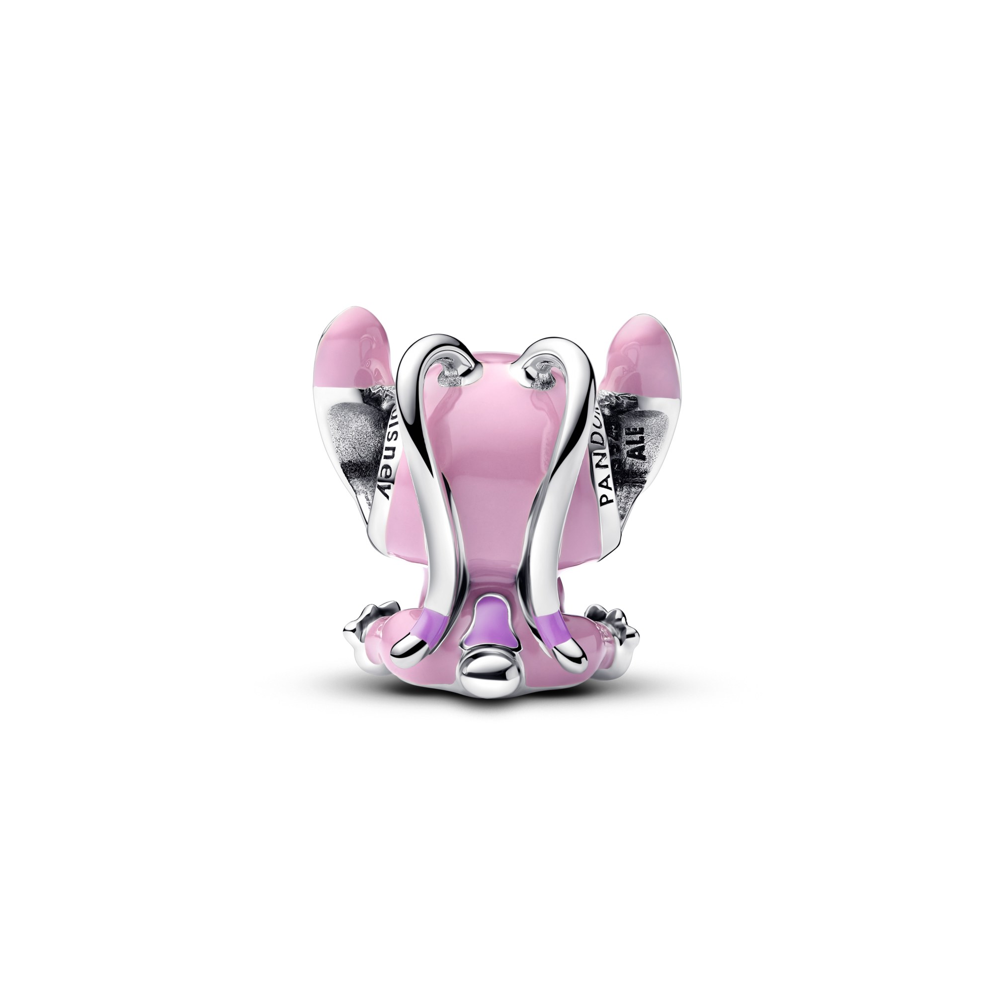 Pandora Disney Stitch Engel mit Flügeln - Sterling Silber - PINK – Ansicht 3