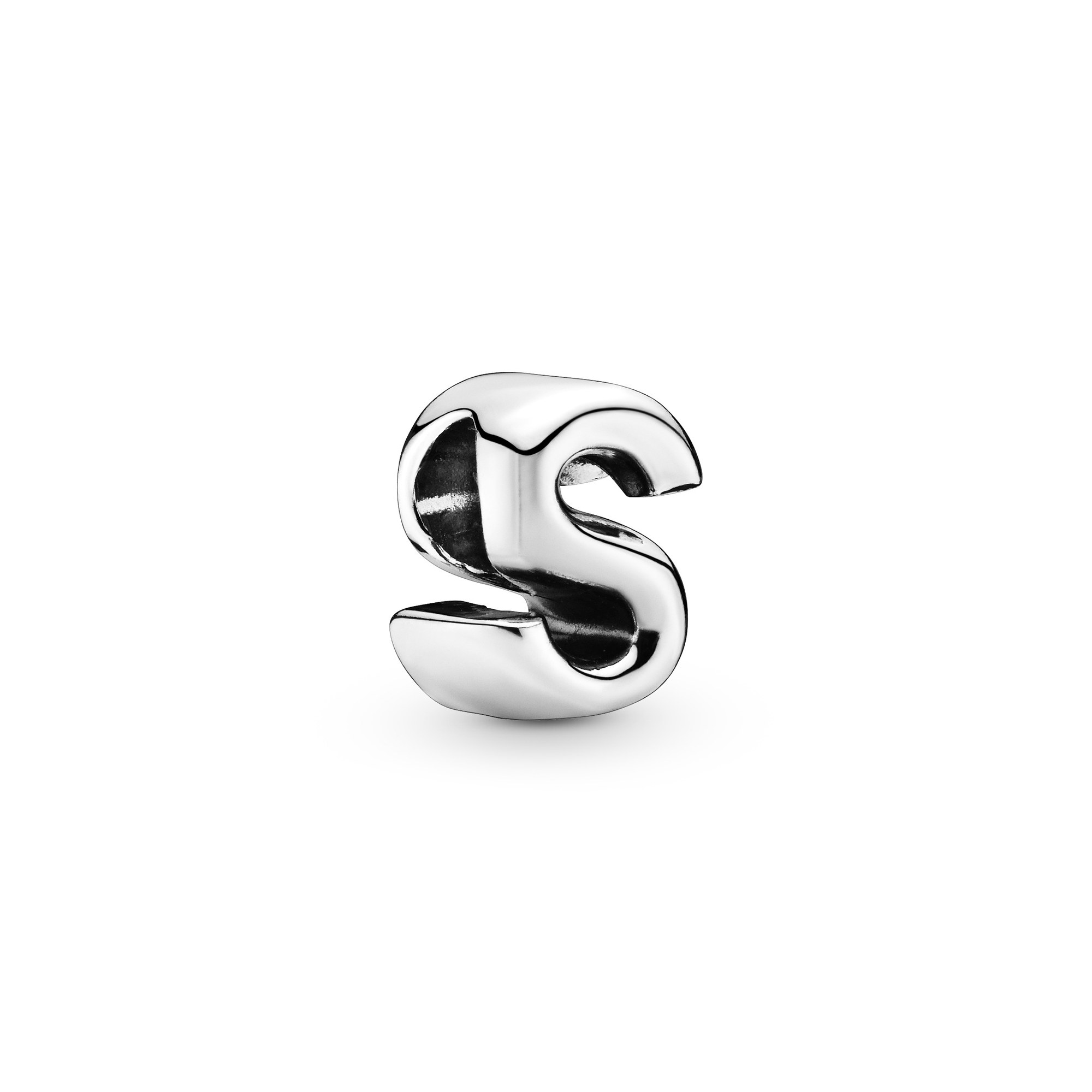 PANDORA Charm - Buchstabe S - Letter S - 925 Sterling Silber