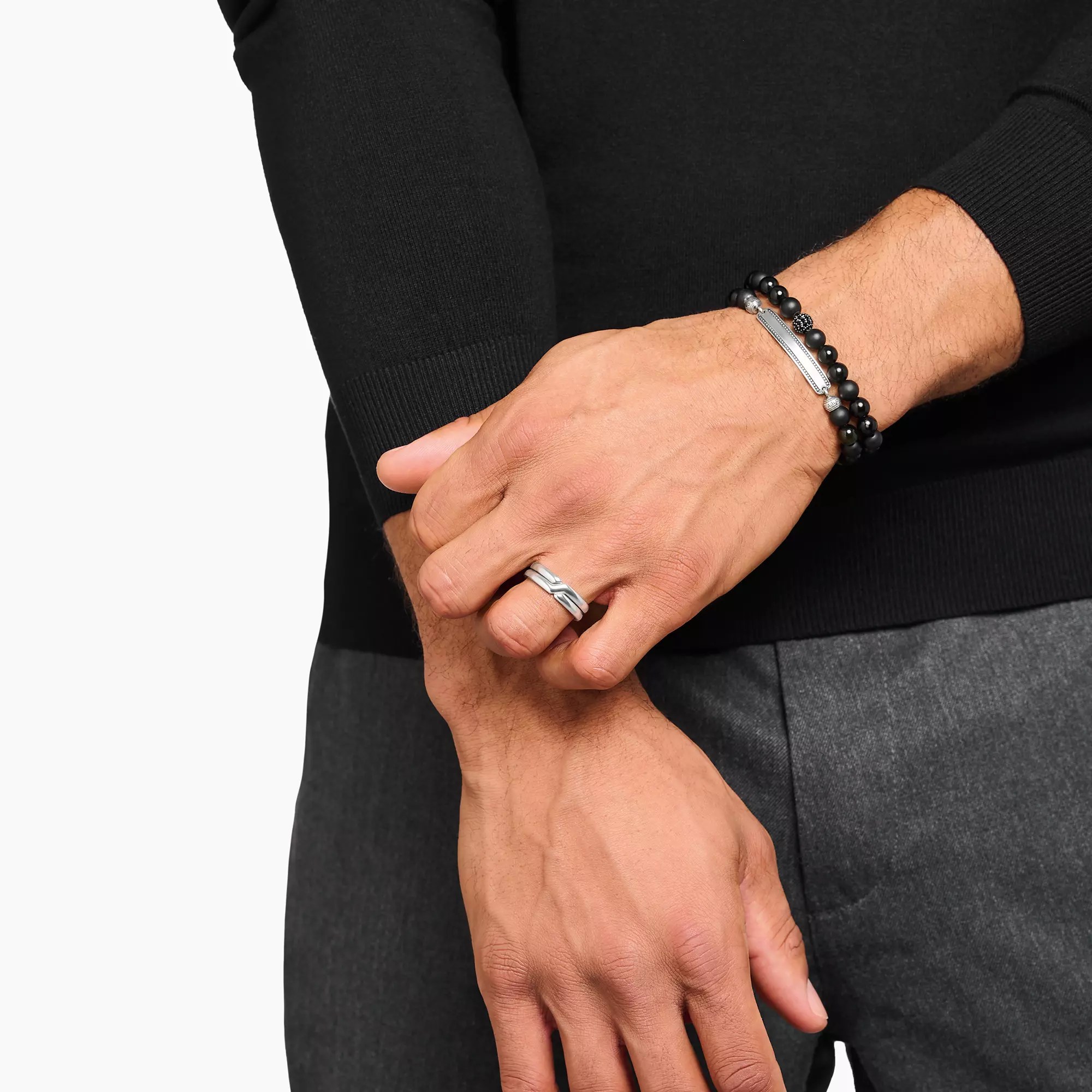 Thomas Sabo Ring gekreuzt Silber – Ansicht 2