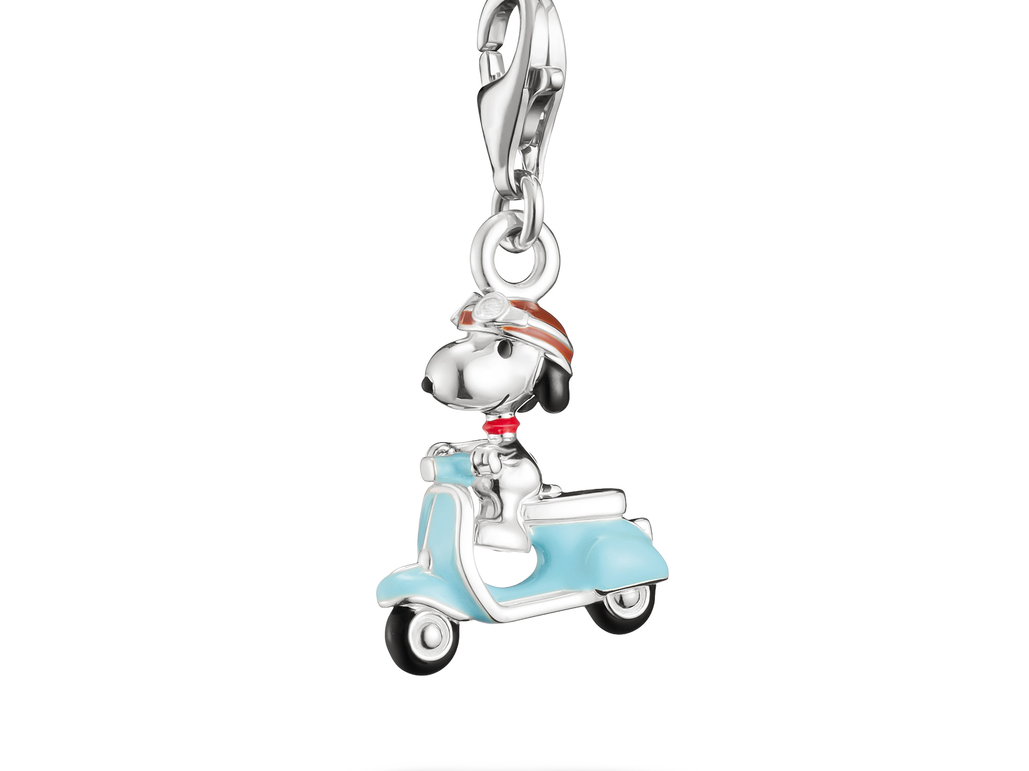 Thomas Sabo Peanuts 2243-664-7 Snoopy Vespa - Charm-Anhänger