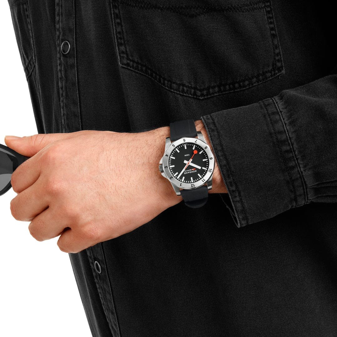 Mondaine Uhr - Numeri LumiNova - 42 mm – Ansicht 4