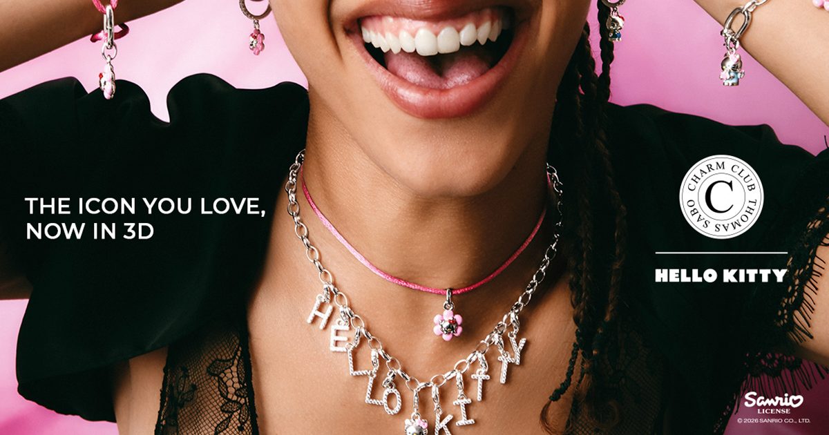 Thomas Sabo Charm Club Kette mit Charms getragen