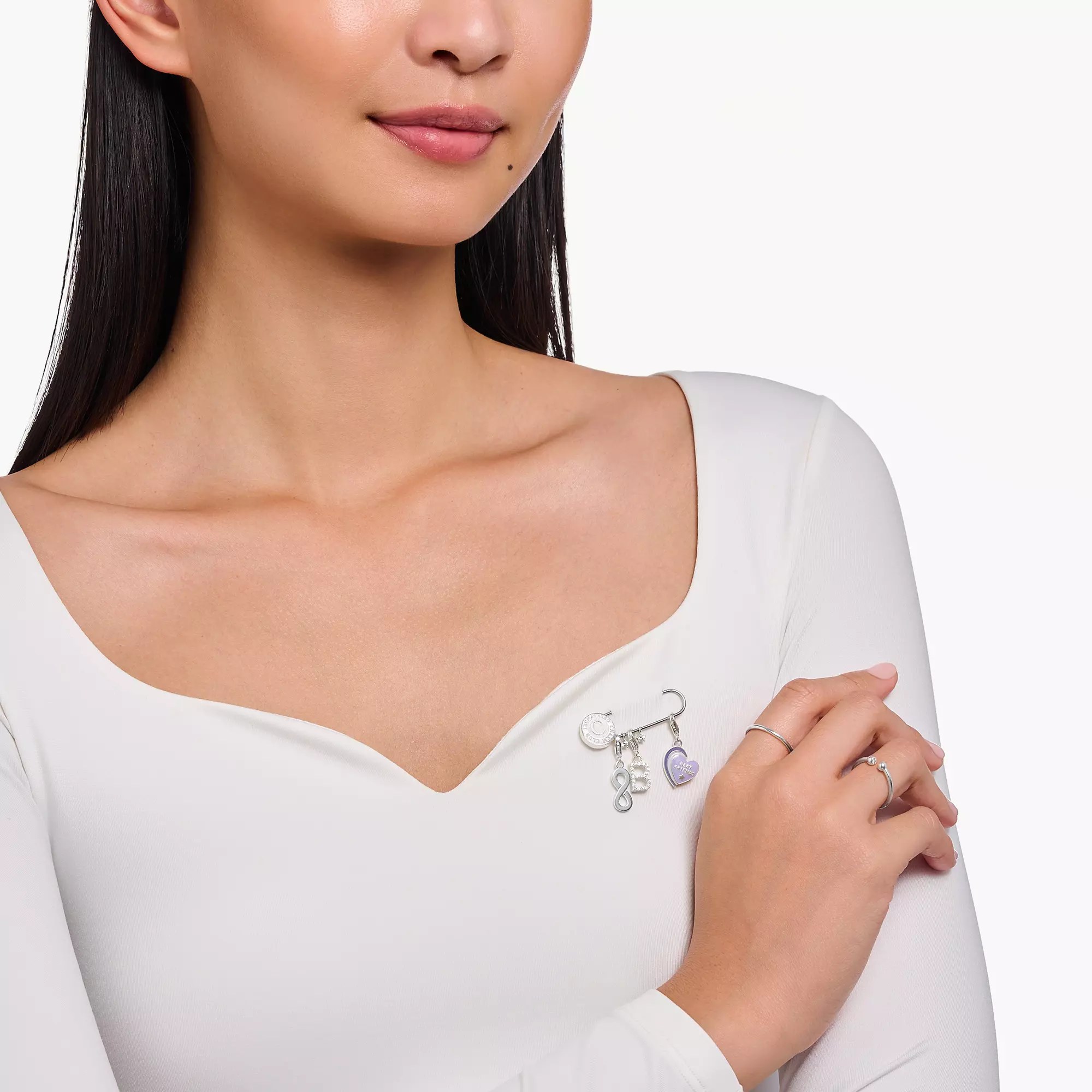 Thomas Sabo charms - Eternity Sterling Silber - blank – Ansicht 2