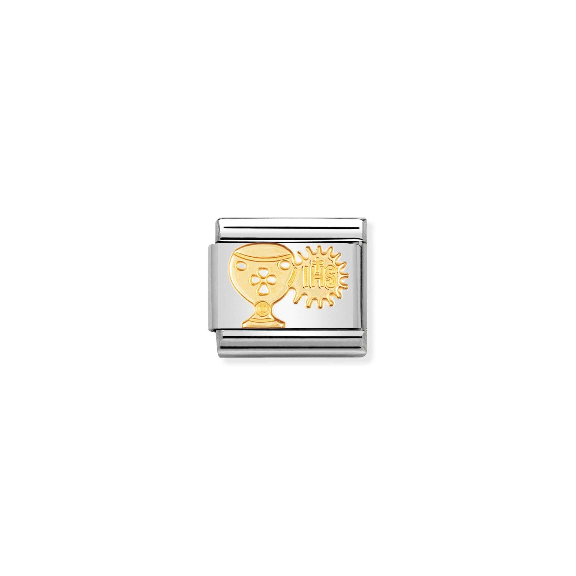 Nomination Composable Classic Charm Kelch mit Hostie - Edelstahl, Gelbgold