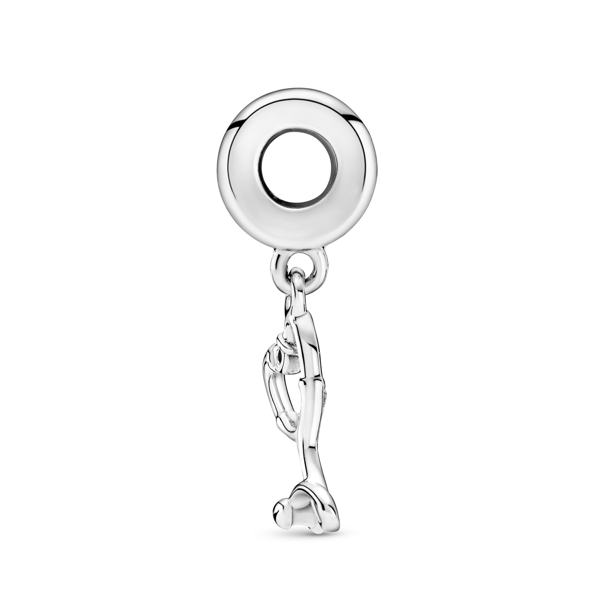 Pandora Passions - Charm - Stethoskop Herz - Silber – Ansicht 2