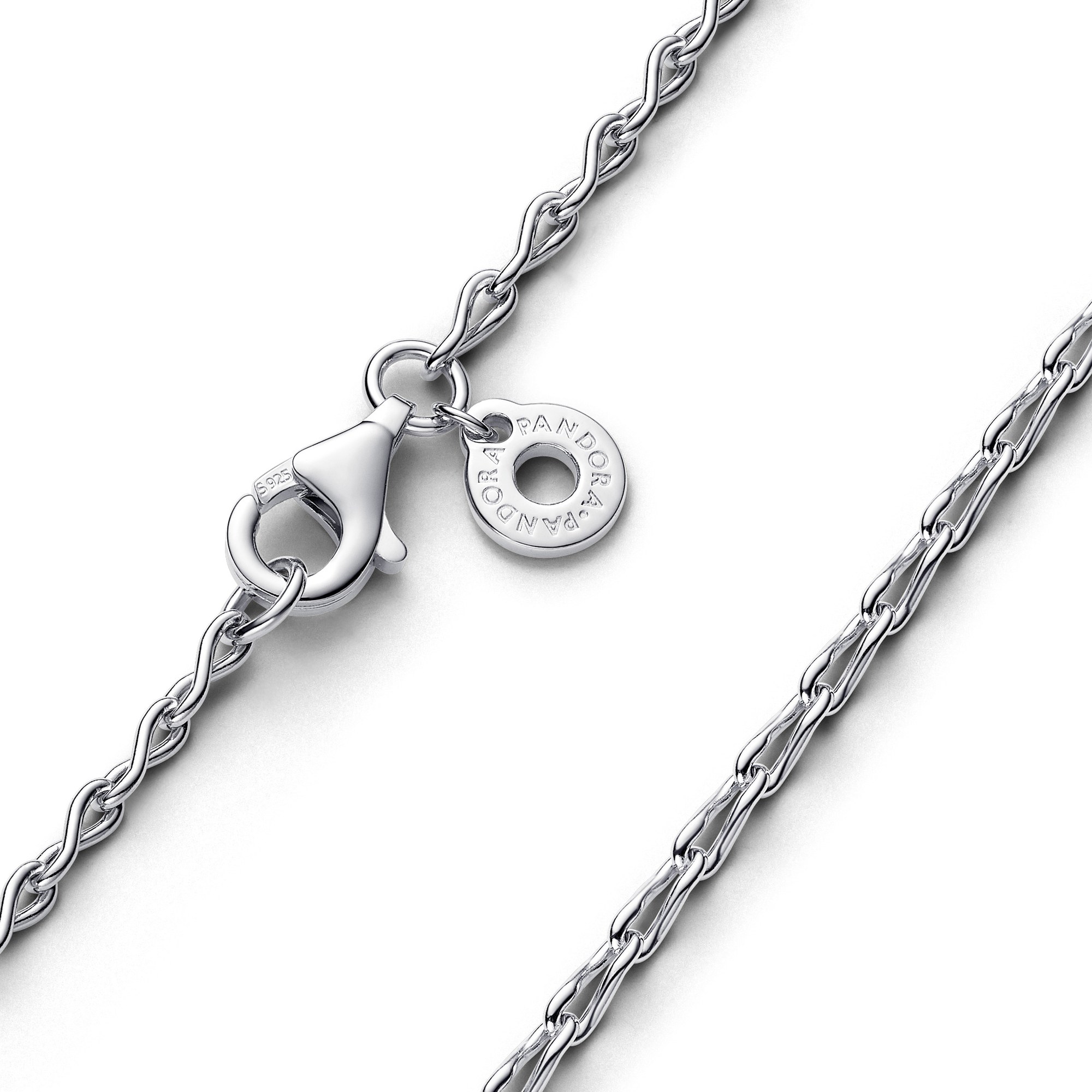 Pandora Unendlichkeitshalskette - Sterling Silber - 50 cm Ansicht 2 – Ansicht 2