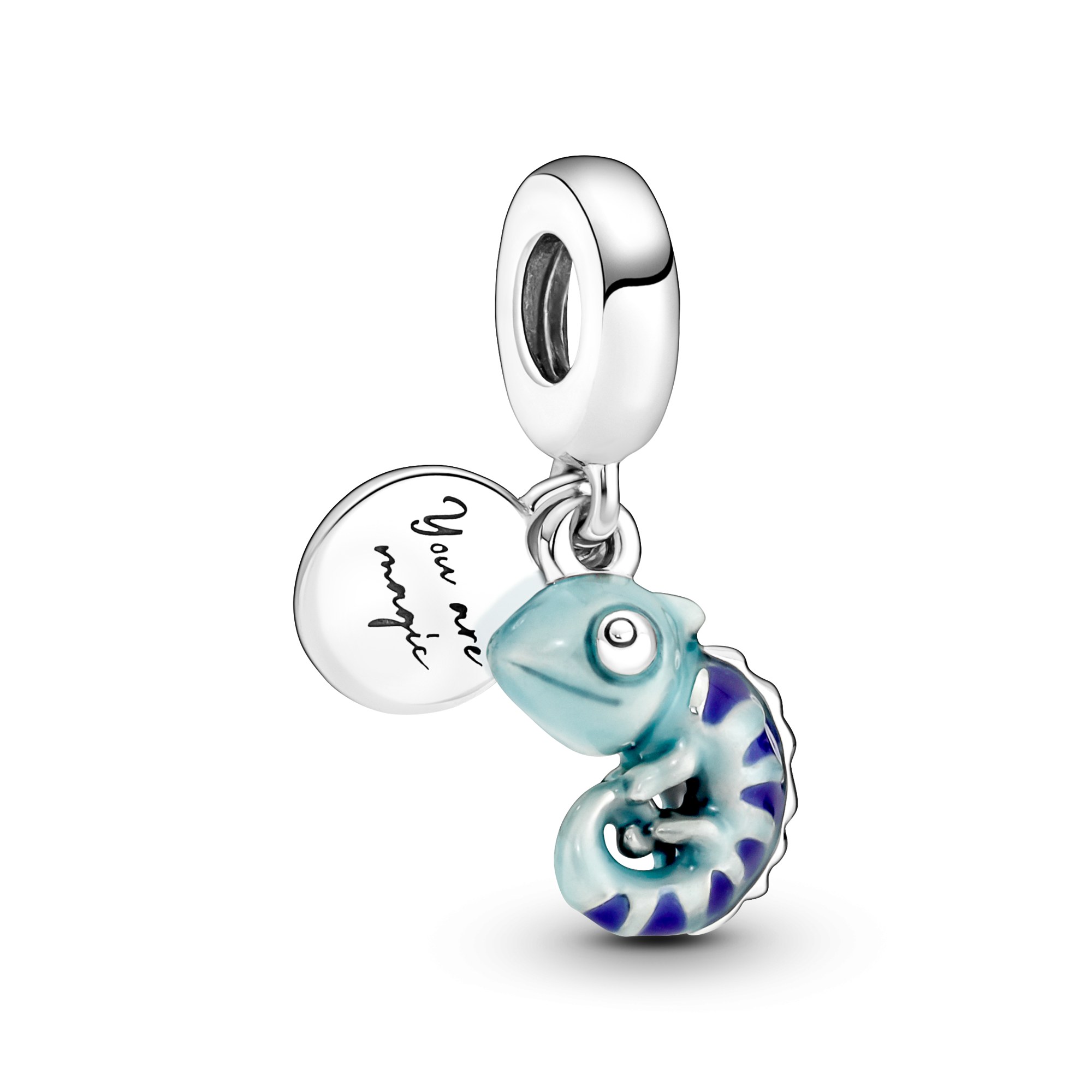 Pandora Farbwechselndes Chamäleon Charm-Anhänger - Sterling Silber & Emaille Multicolor – Ansicht 5
