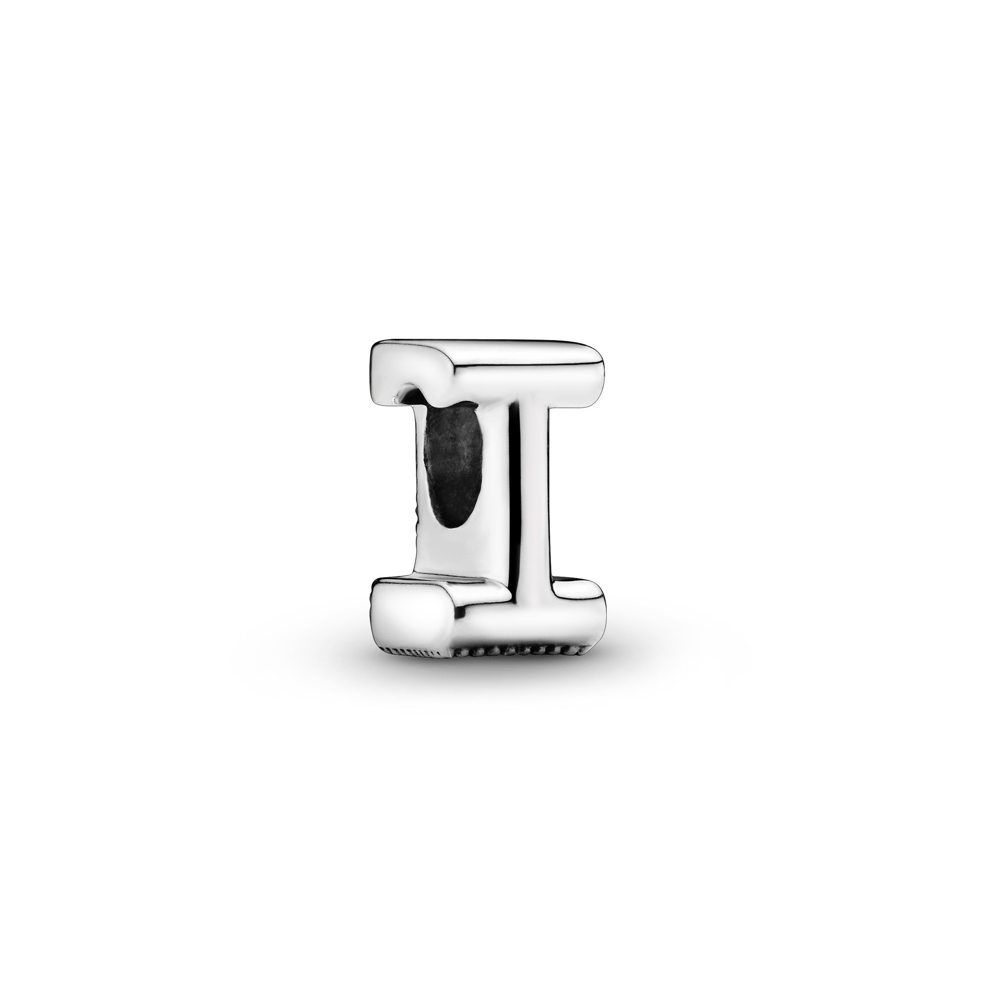 PANDORA Charm - Buchstabe I - Letter I - 925 Sterling Silber