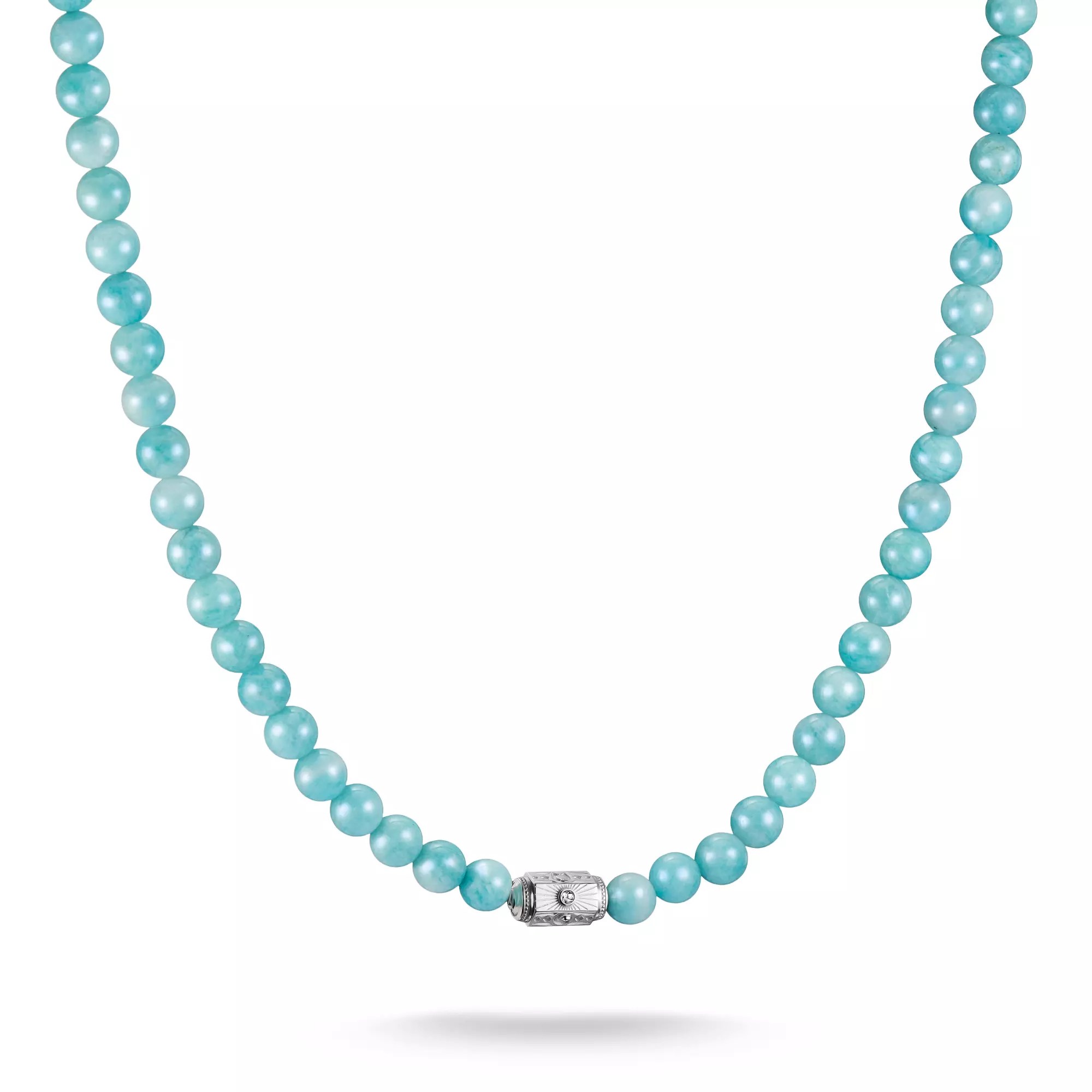 Thomas Sabo ELYNDRA Kette 55 cm - Sterling Silber geschw. & Zirkonia - Türkis – Ansicht 2