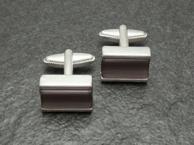 LINDENMANN Manschettenknöpfe Silber - Im Geschenketui 10104